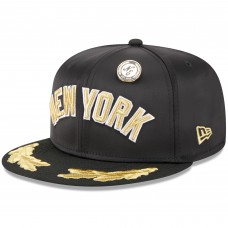 Бейсболка New York Yankees New Era Black 2025 59FIFTY Day Gold Leaf 59FIFTY