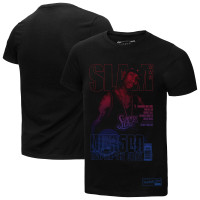 Philadelphia 76ers Allen Iverson Mitchell & Ness Black SLAM Gradient T-Shirt