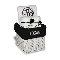 Brooklyn Nets Chad & Jake Infant Team Logo Personalized Small Basket