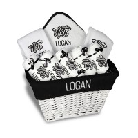 Infant Brooklyn Nets Chad & Jake Team Logo Personalized Large Gift Basket