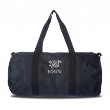 Именная спортивная сумка Youth Brooklyn Nets Chad & Jake Black