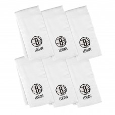Brooklyn Nets Chad & Jake Infant Personalized Burp Cloth 6-Pack
