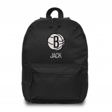 Рюкзак Youth Brooklyn Nets Chad & Jake Black Personalized