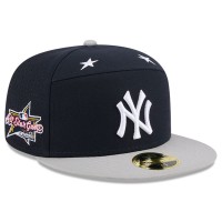 Бейсболка New York Yankees New Era Navy/Gray 2025 MLB All-Star Game Side Patch 59FIFTY