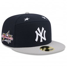 Бейсболка New York Yankees New Era Navy/Gray 2025 MLB All-Star Game Side Patch 59FIFTY