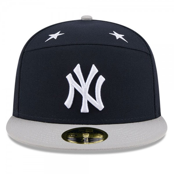 Бейсболка New York Yankees New Era Navy/Gray 2025 MLB All-Star Game Side Patch 59FIFTY