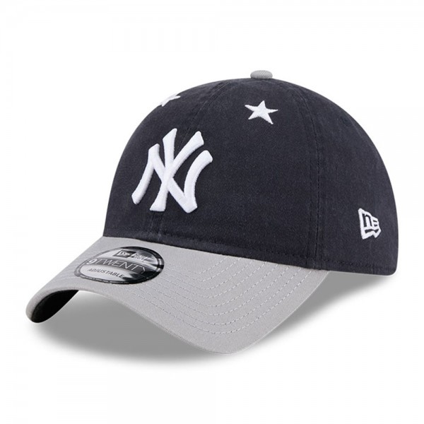 Бейсболка New York Yankees New Era Navy/Gray 2025 MLB All-Star Game 9TWENTY
