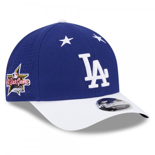 Бейсболка Los Angeles Dodgers New Era Royal/White 2025 MLB All-Star Game 9FORTY M-Crown