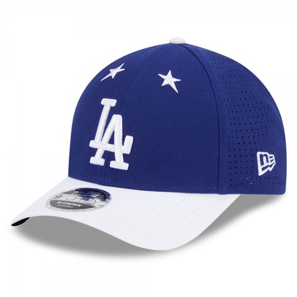 Бейсболка Los Angeles Dodgers New Era Royal/White 2025 MLB All-Star Game 9FORTY M-Crown