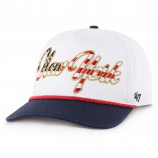 Бейсболка New York Yankees 47 White Patriotic Overhand Hitch