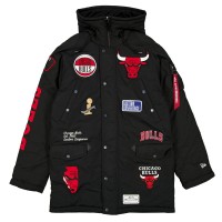 Chicago Bulls New Era x Alpha Industries Black Altitude Mod Full-Snap Parka