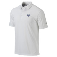 Поло Charlotte Hornets Columbia White Omni-Wick Drive