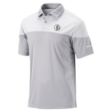 Поло Brooklyn Nets Columbia Gray Omni-Wick Best Ball