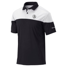 Поло Brooklyn Nets Columbia Black Omni-Wick Best Ball
