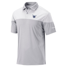 Поло Charlotte Hornets Columbia Gray Omni-Wick Best Ball