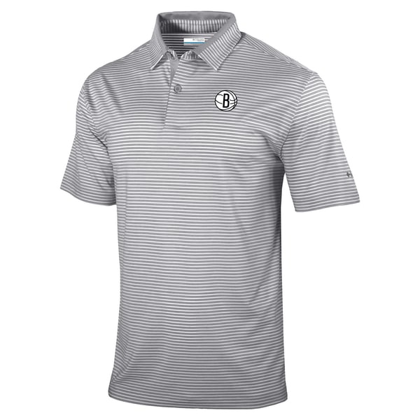 Поло Brooklyn Nets Columbia Gray Golden Hills