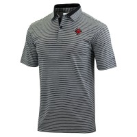 Toronto Raptors Columbia Black Golden Hills Polo