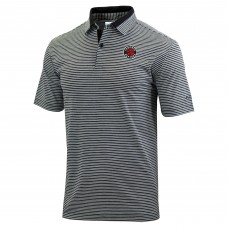 Toronto Raptors Columbia Black Golden Hills Polo