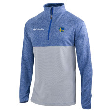 Пуловер Golden State Warriors Columbia Royal Rockin' It Raglan Long Sleeve