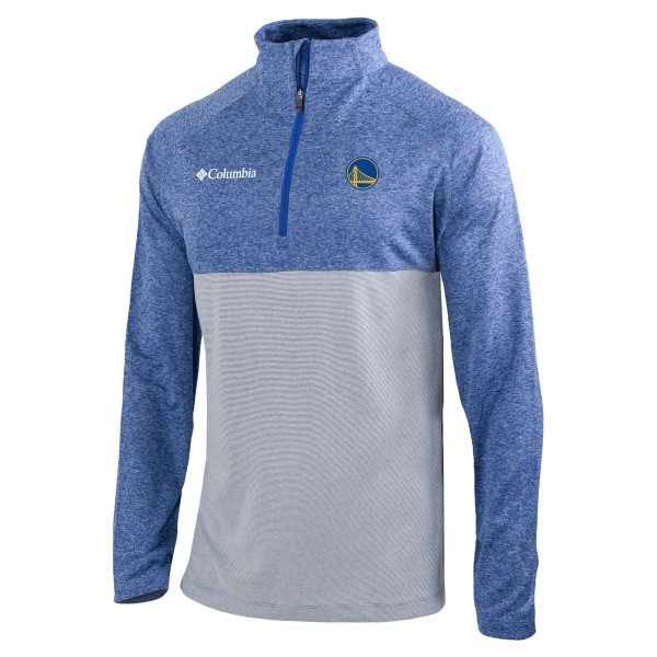 Пуловер Golden State Warriors Columbia Royal Rockin' It Raglan Long Sleeve