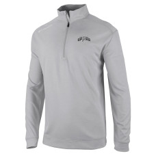 San Antonio Spurs Columbia Gray Oakland Downs Quarter-Zip Pullover