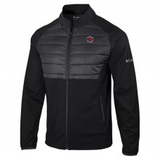 Toronto Raptors Columbia Black In The Element Full-Zip Jacket