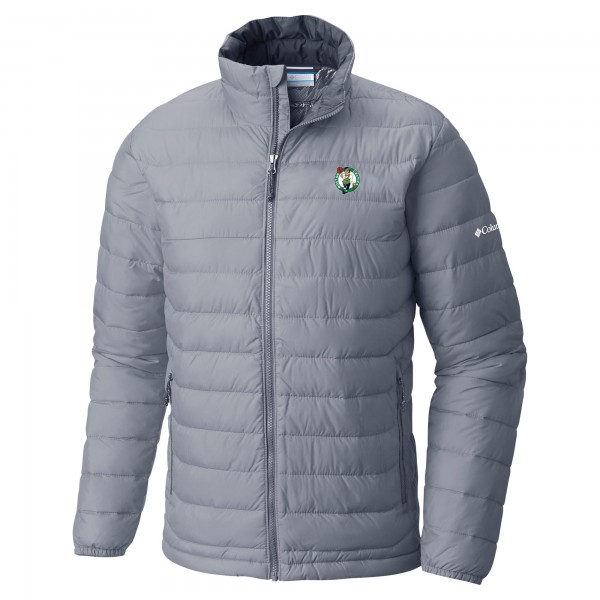 Кофта на молнии Boston Celtics Columbia Powder Lite Omni-Heat Reflective - Gray
