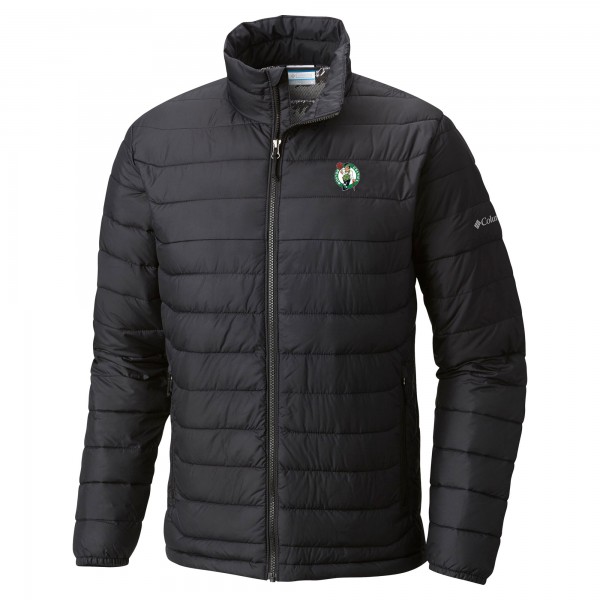 Кофта на молнии Boston Celtics Columbia Powder Lite Omni-Heat Reflective - Black