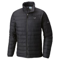 Куртка Brooklyn Nets Columbia Black Powder Lite Omni-Heat Reflective