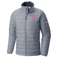 Кофта на молнии Atlanta Hawks Columbia Gray Powder Lite Omni-Heat Reflective