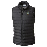 Golden State Warriors Columbia Black Powder Lite Omni-Heat Reflective Full-Zip Vest