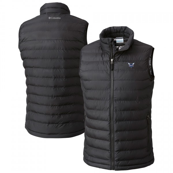 Жилетка Charlotte Hornets Columbia Black Powder Lite Omni-Heat Reflective