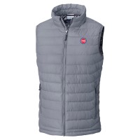 Detroit Pistons Columbia Gray Powder Lite Omni-Heat Reflective Full-Zip Vest