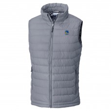 Golden State Warriors Columbia Gray Powder Lite Omni-Heat Reflective Full-Zip Vest