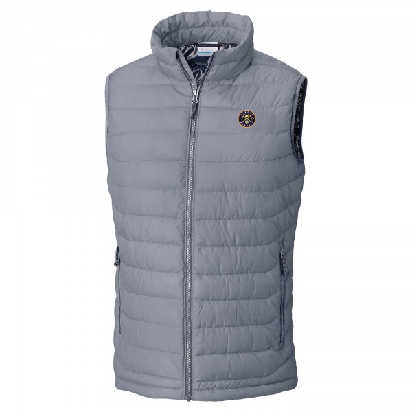 Жилетка Denver Nuggets Columbia Gray Powder Lite Omni-Heat Reflective