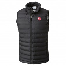 Atlanta Hawks Columbia Black Powder Lite Omni-Heat Reflective Full-Zip Vest