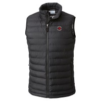 Toronto Raptors Columbia Black Powder Lite Omni-Heat Reflective Full-Zip Vest