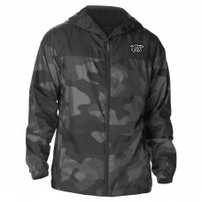 Ветровка на молнии Brooklyn Nets Columbia Black Camo Flash Challenger