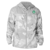 Boston Celtics Columbia Gray Camo Flash Challenger Windbreaker Full-Zip Jacket