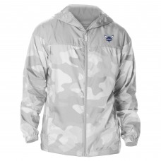 Ветровка на молнии Charlotte Hornets Columbia Gray Camo Flash Challenger
