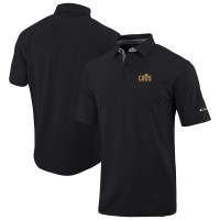 Cleveland Cavaliers Columbia Black Omni-Wick Even Lie Polo