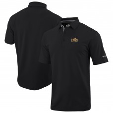 Cleveland Cavaliers Columbia Black Omni-Wick Even Lie Polo