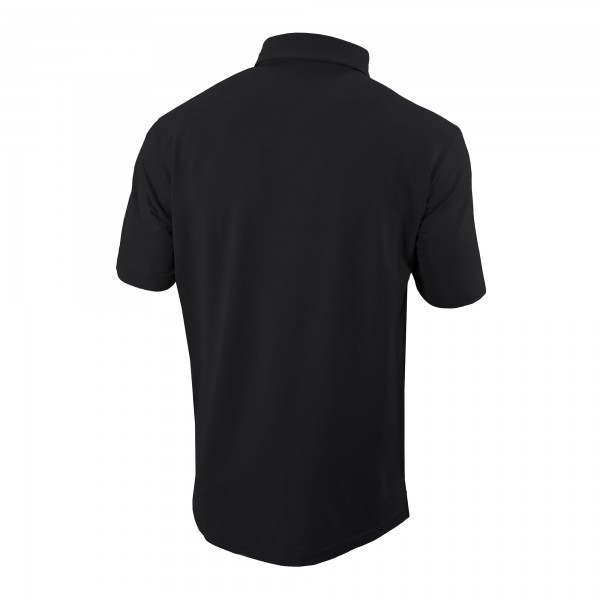 Cleveland Cavaliers Columbia Black Omni-Wick Even Lie Polo