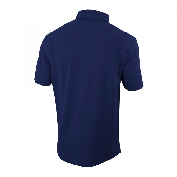 Denver Nuggets Columbia Navy Omni-Wick Even Lie Polo