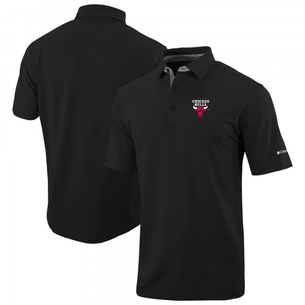 Поло Chicago Bulls Columbia Black Omni-Wick Even Lie