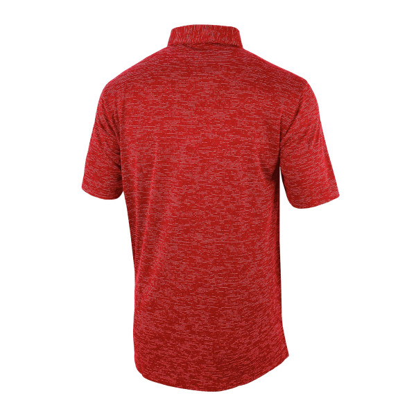 Detroit Pistons Columbia Red Omni-Wick Heading Out Polo