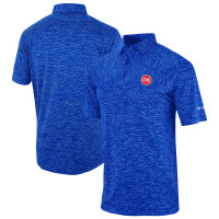 Detroit Pistons Columbia Blue Omni-Wick Heading Out Polo
