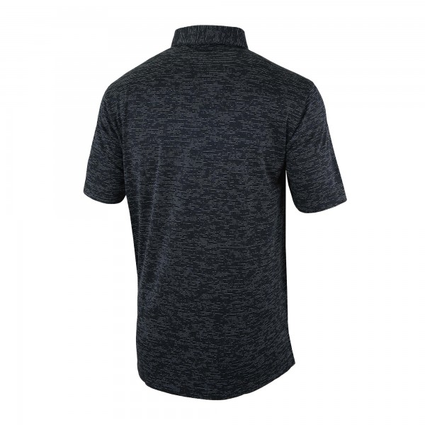 Toronto Raptors Columbia Black Omni-Wick Heading Out Polo