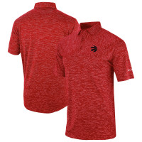 Toronto Raptors Columbia Red Omni-Wick Heading Out Polo