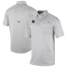 Поло Denver Nuggets Columbia Gray Omni-Wick Flycaster Pocket